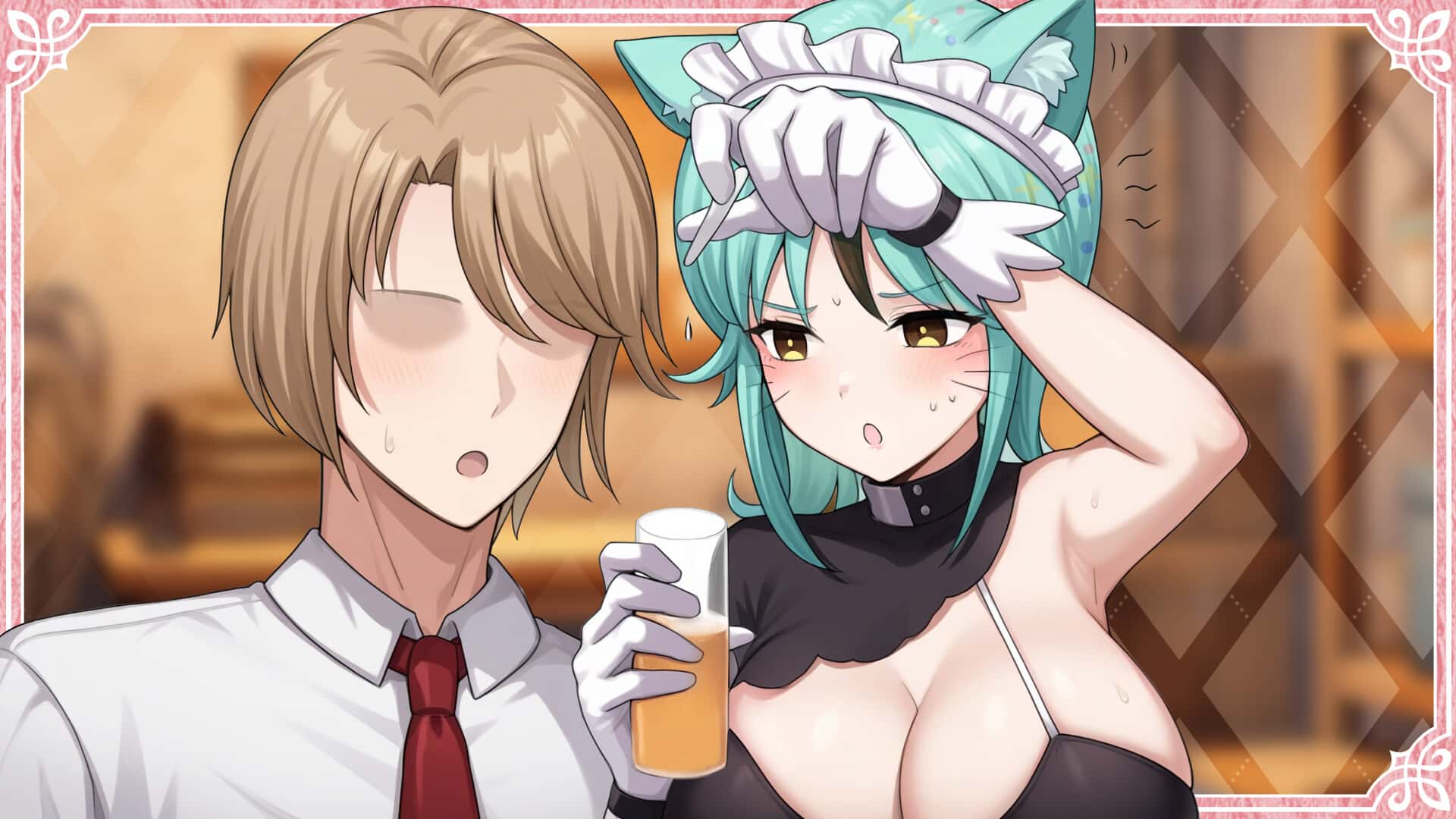 人外美少女体液饮料店全息投影